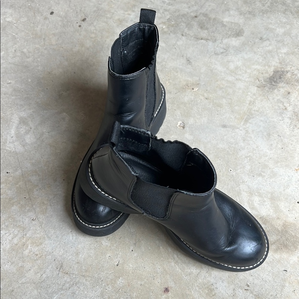 Madden Girl Black Ankle Boots